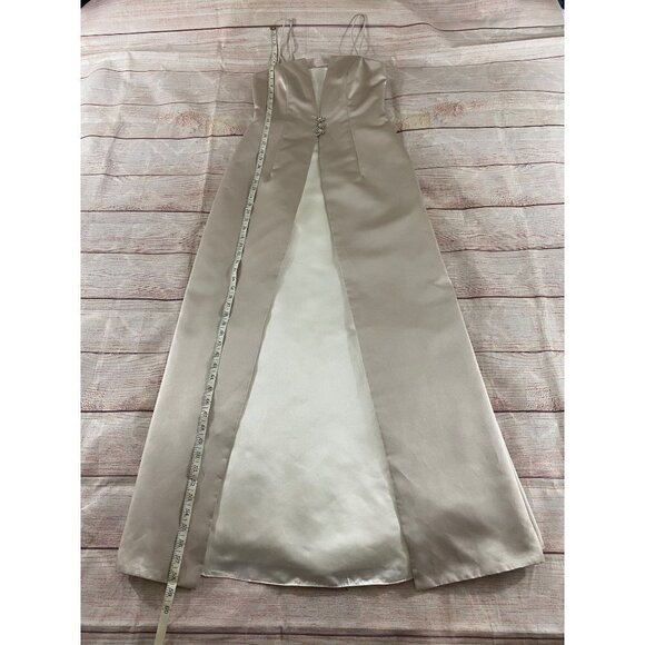 Michaelangelo A Line Wedding Gown No Train - 6 - Picture 2 of 14